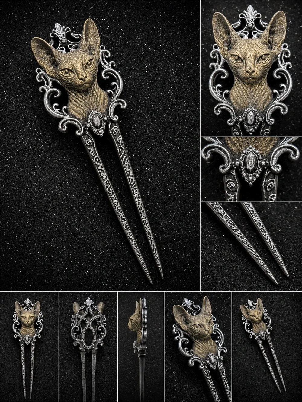 Handmade dramatic gothic